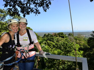 Puerto Limon Private Zip Line Canopy and Tortuguero Jungle River Cruise Excursion