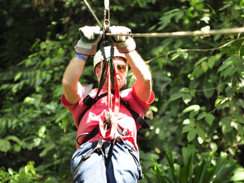 Puerto Limon Private Zip Line Canopy and Tortuguero Jungle River Cruise Excursion