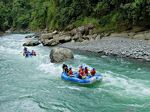 Puerto Limon Whitewater Rafting Shore Excursion Booking