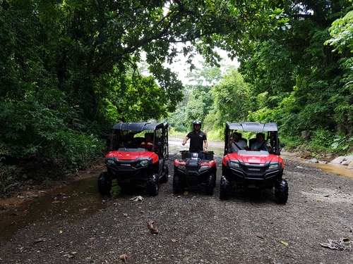 Puntarenas Private Jungle and River ATV Adventure and Crocodile Boat Excursion