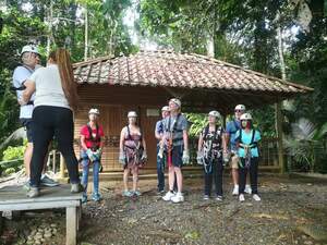 Puntarenas Private Zipline Canopy Adventure and Boat Safari Excursion