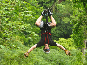 Puntarenas Zipline Canopy Adventure and Boat Safari Excursion