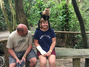 Roatan City Highlights, Monkey and Sloth Hangout, Snorkel and Beach Break Excursion