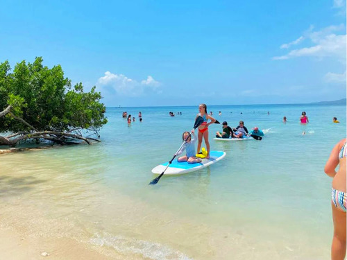 Roatan Clear Boat, Snorkeling, and Private Beach Club Excursion