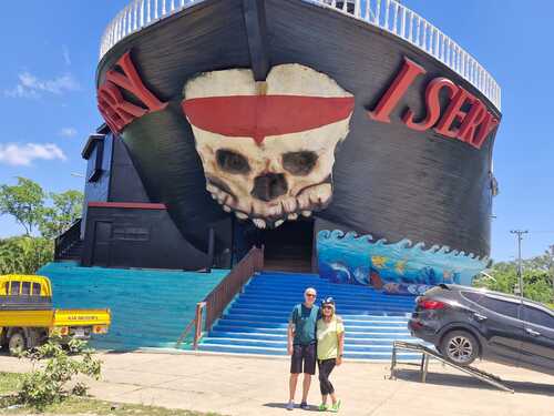 Roatan E-Bike, Food Tasting with Beach, and Wildlife Encounter Excursion