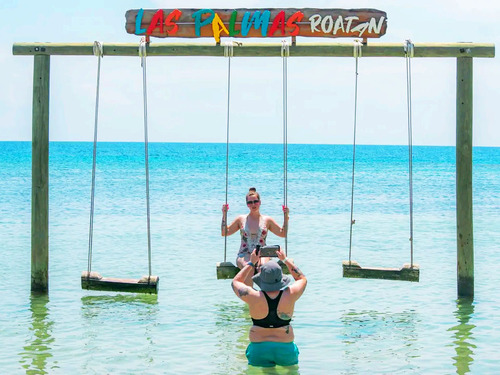 Roatan E-Bike, Food Tasting with Beach, and Wildlife Encounter Excursion