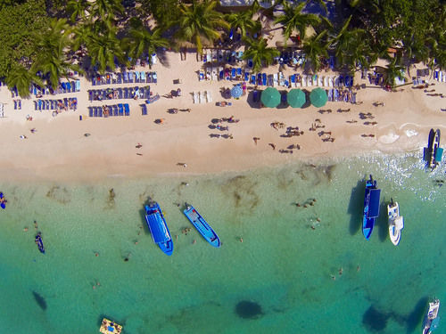 Roatan beach break Cruise Excursion Booking