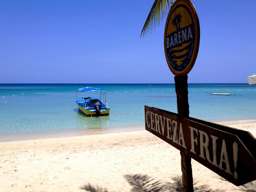 Roatan Honduras beach day Excursion Reservations