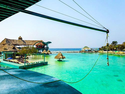 Roatan Little French Key Private Island Beach Resort Day Pass Excursion