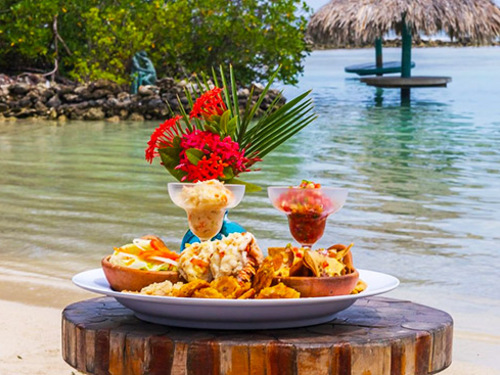 Roatan Little French Key Private Island Beach Resort Day Pass Excursion