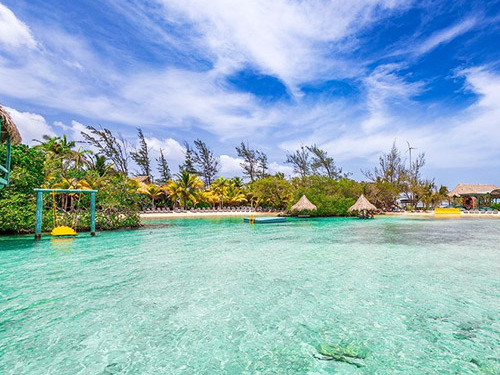 Roatan Little French Key Private Island Beach Resort Day Pass Excursion