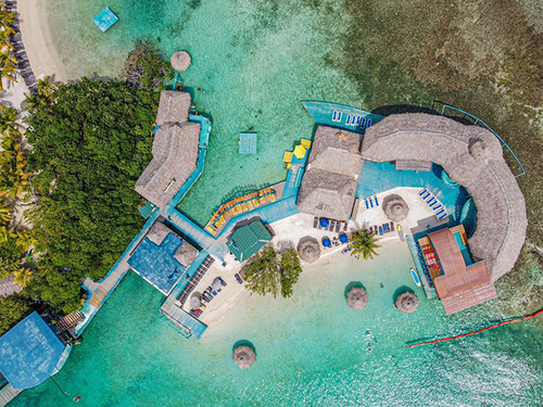 Roatan Little French Key Private Island Beach Resort Day Pass Excursion