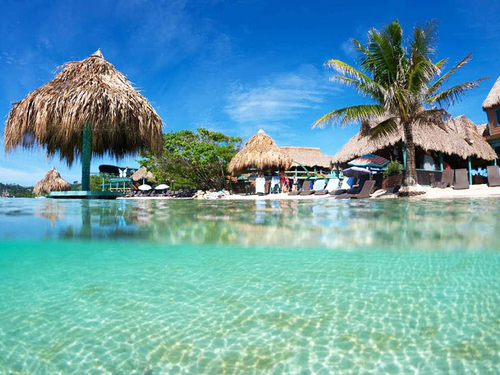 Roatan Little French Key Private Island Beach Resort Day Pass Excursion
