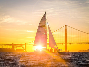 San Francisco Bay Sunset Sail Excursion