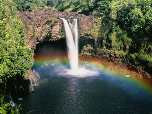 Hilo (Big Island) Hawaii / USA Rainbow Falls waterfall Cruise Excursion Cost