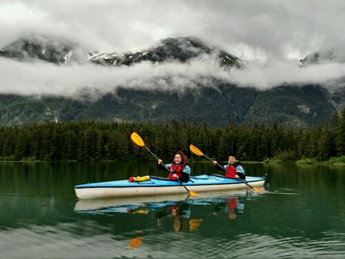 Skagway Alaska chilkoot Lake kayak Cruise Excursion Prices