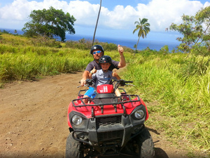 St. Kitts ATV Fun Ride and Beach Break Excursion