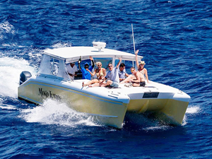 St. Kitts Catamaran Cruise, Snorkel and Cockleshell Beach Break Excursion