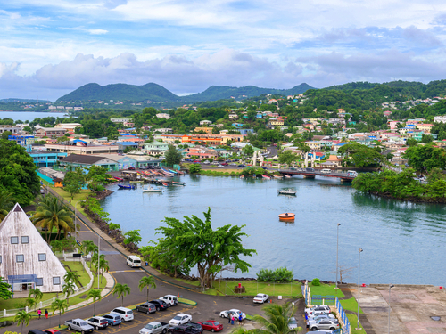St. Lucia (Castries)  West Indies canaries village Excursion Cost
