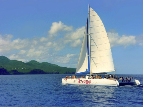 St. Lucia (Castries)  West Indies west coast beach catamaran Tour Prices