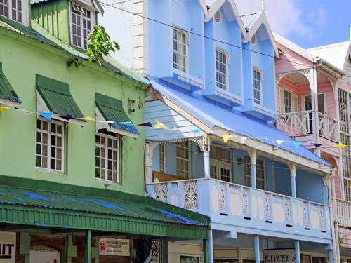 St. Lucia (Castries)  West Indies pigeon view Cruise Excursion Reservations