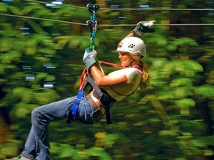 St. Lucia Catamaran Sailing and Zip Line Adventure Excursion