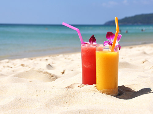 St. Lucia Beach bars Cruise Excursion Booking