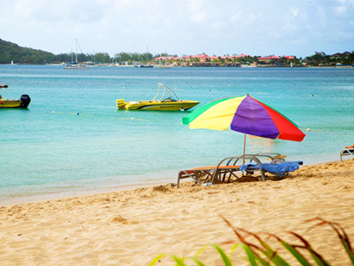 St. Lucia Private All Inclusive Speedboat to Soufriere, Mud Bath, and Beach Adventure with Lunch