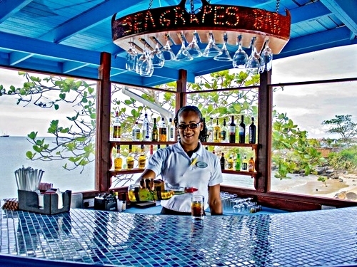 St. Lucia Splash Island Beach Break, Lunch and Water Park Day Pass with Transfer