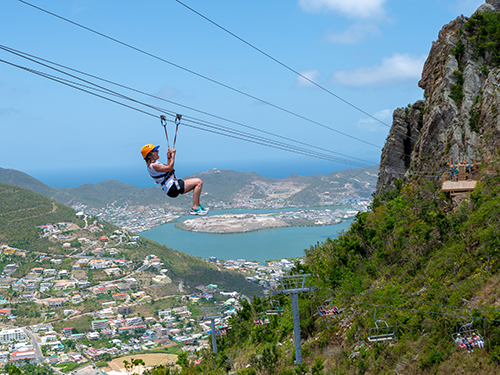 St. Maarten Zip Line Shore Excursion Cost