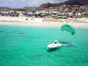 St. Maarten Parasailing at Orient Bay Beach