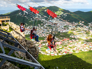 St. Maarten Soualiga Sky Explorer and Flying Dutchman Excursion