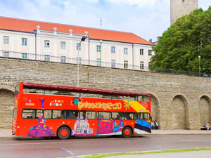 Tallinn Hop On Hop Off City Sightseeing Bus Excursion