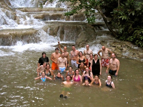 Ocho Rios climb dunn's river falls Cruise Excursion