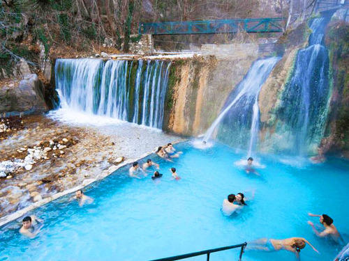 Thessaloniki Private Pozal Thermal Baths and Edessa Waterfalls Excursion