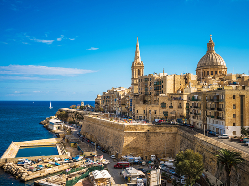 Valletta  Malta tourist bus Cruise Excursion Cost