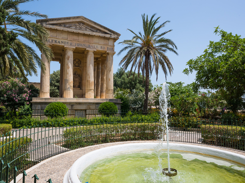 Valletta Malta Barracca Gardens Walking Tour Prices
