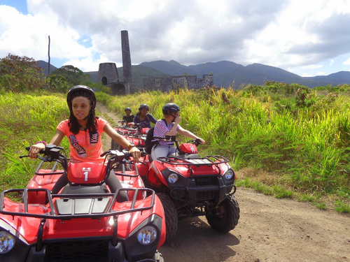 St. Kitts Basseterre All Terrain Vehicle Cruise Excursion Booking