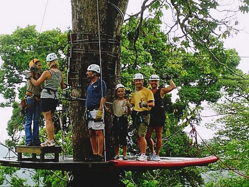 Puerto Limon Costa Rica canopy zip line Cruise Excursion Tickets
